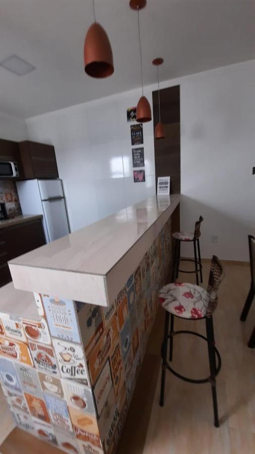 Apartamento Mobiliado No Centro De パウロ・アフォンソ エクステリア 写真